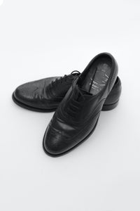 Hardy Amies Men's Black Leather Dress Shoes