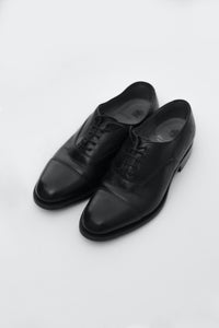 Hardy Amies Men's Black Leather Dress Shoes
