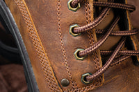 Men's Leather Sneakers - High Top GAT-Style