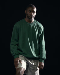 Men's Green Sweater for a Sporty Look