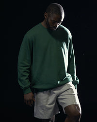 Men's Green Sweater for a Sporty Look