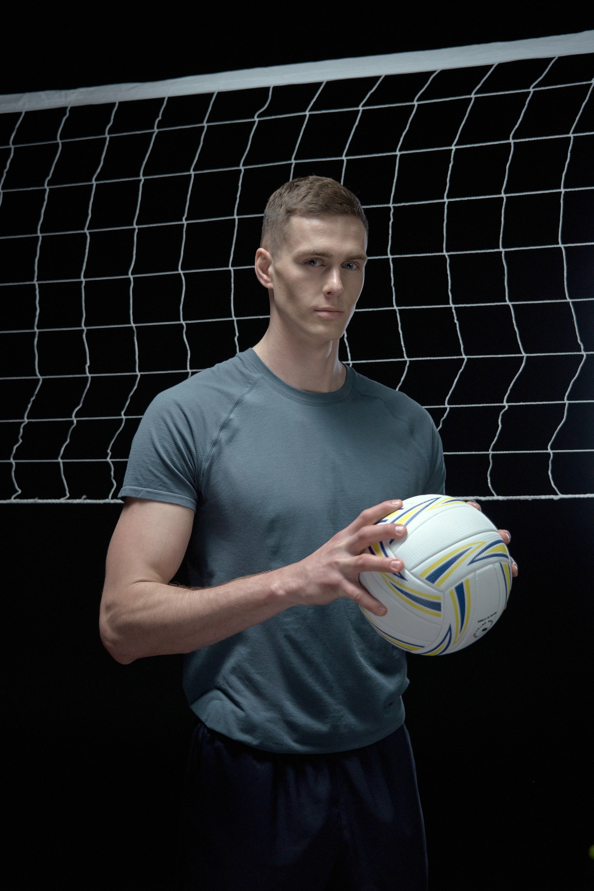 Men's Volleyball T-Shirt | Short Sleeve Athletic Tee