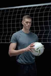 Men's Volleyball T-Shirt | Short Sleeve Athletic Tee