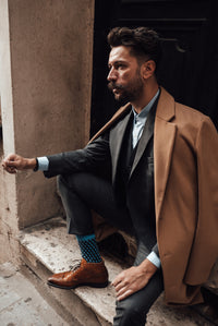 Savile Row Men's Tailored Overcoat
