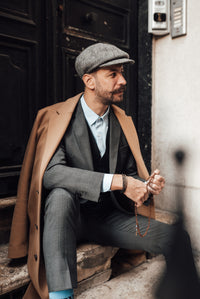 Savile Row Men's Tailored Overcoat