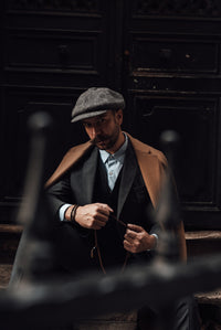Savile Row Men's Tailored Overcoat