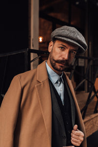 Savile Row Men's Tailored Overcoat