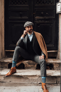 Savile Row Men's Tailored Overcoat