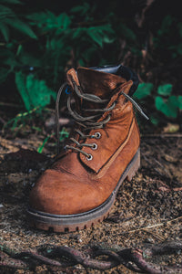 Men's Leather Sneakers - High Top GAT-Style