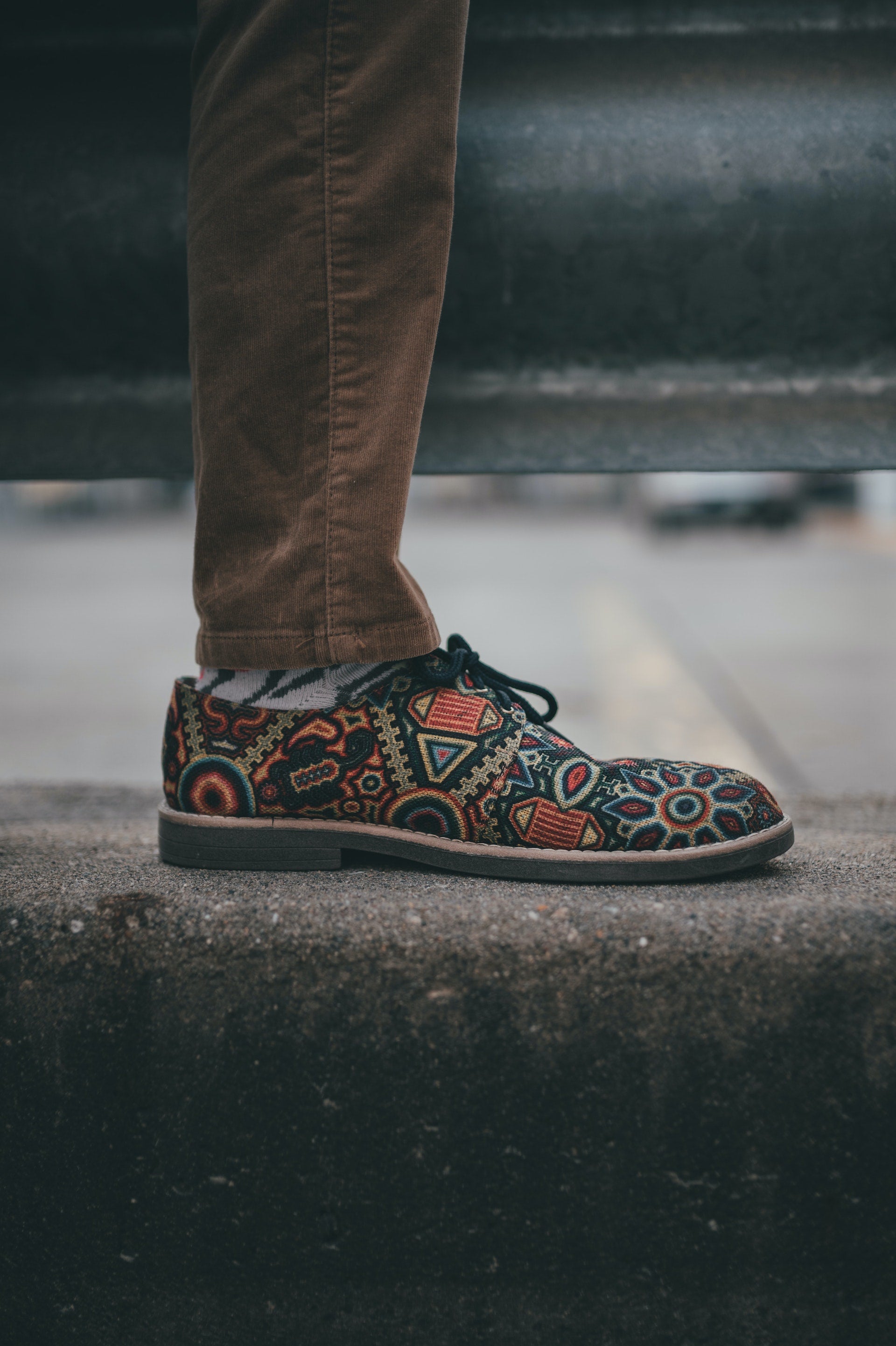 Men's Colorful Sneakers with Unique Designs