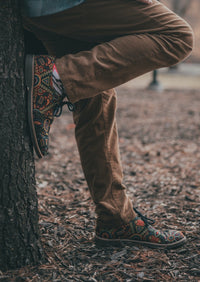 Men's Colorful Sneakers with Unique Designs