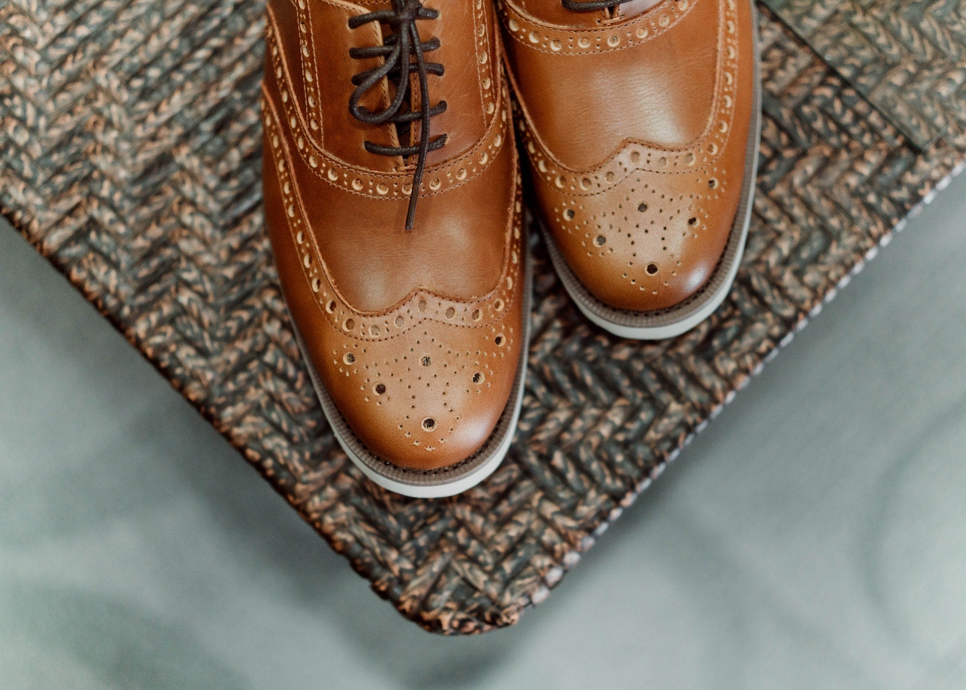 Blake Men's Brown Leather Oxford Shoes