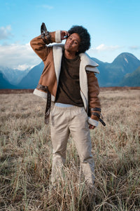 Men's Shearling Coat
