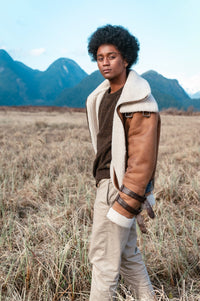 Men's Shearling Coat