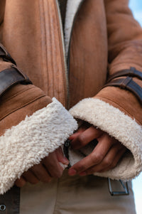 Men's Shearling Coat