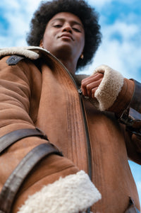 Men's Shearling Coat