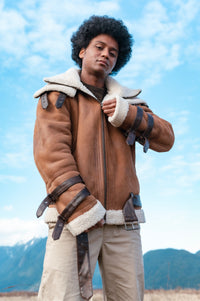 Men's Shearling Coat