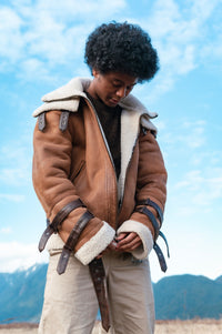 Men's Shearling Coat