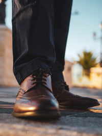 Blake Men's Brown Leather Oxford Shoes